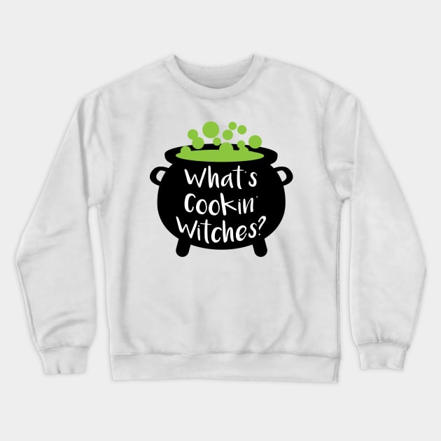 What’s Cookin Witches Crewneck Sweatshirt by oddmatter